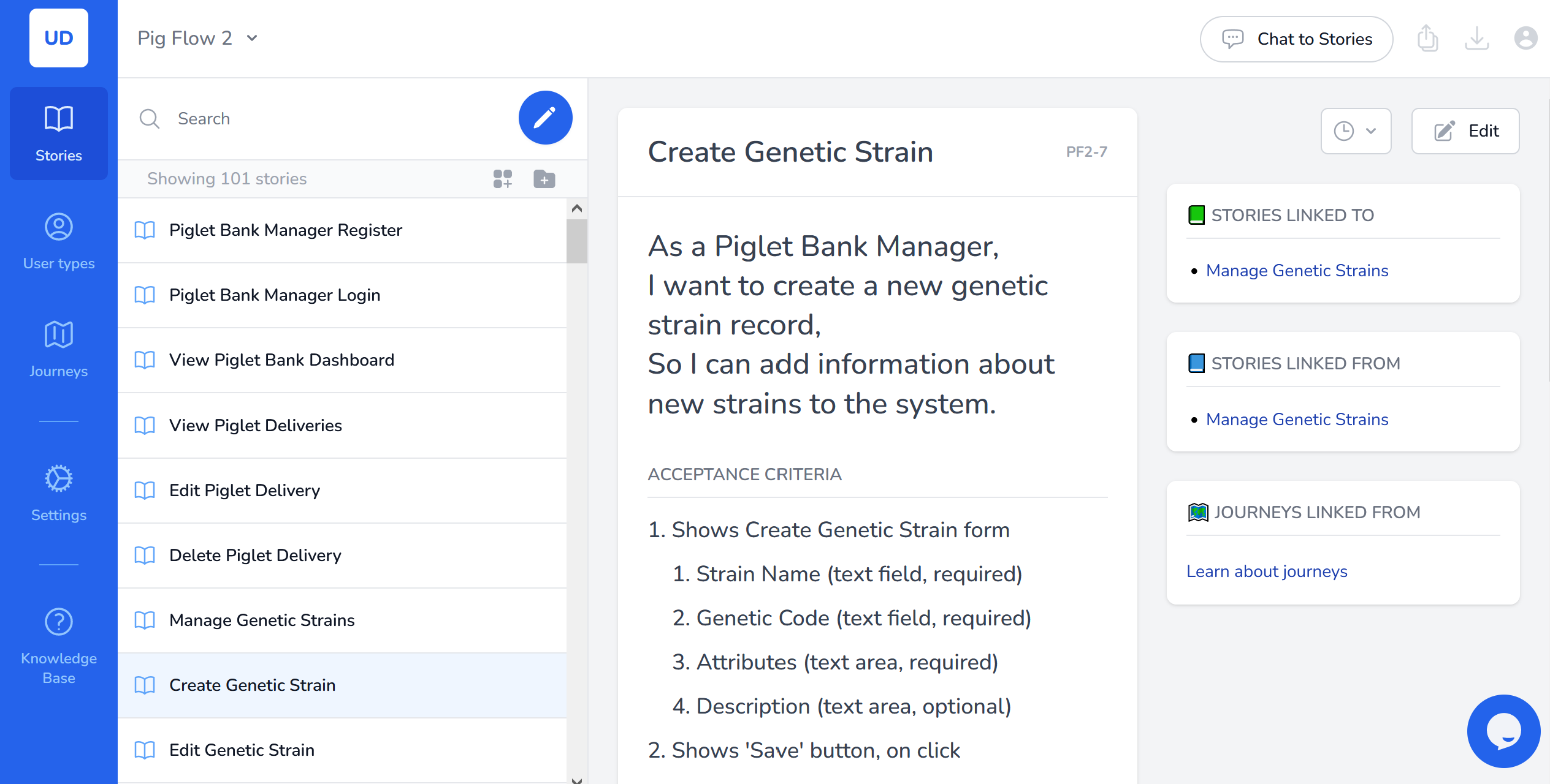 Userdoc dashboard