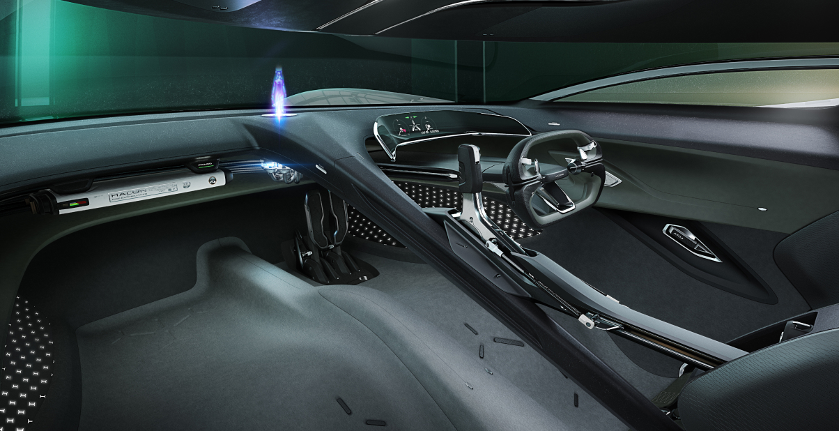 Jaguar Gran Turismo SV. The first all-electric virtual sports car.